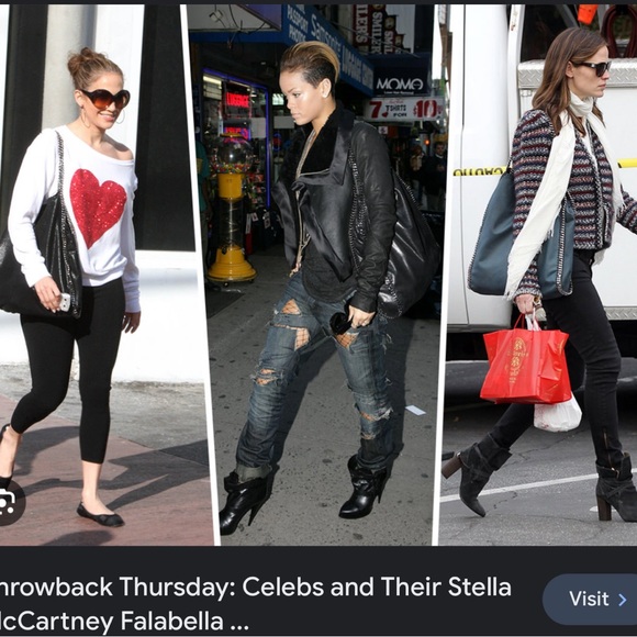 Authentic Stella McCarthy Large Falabella tote - Picture 16 of 16